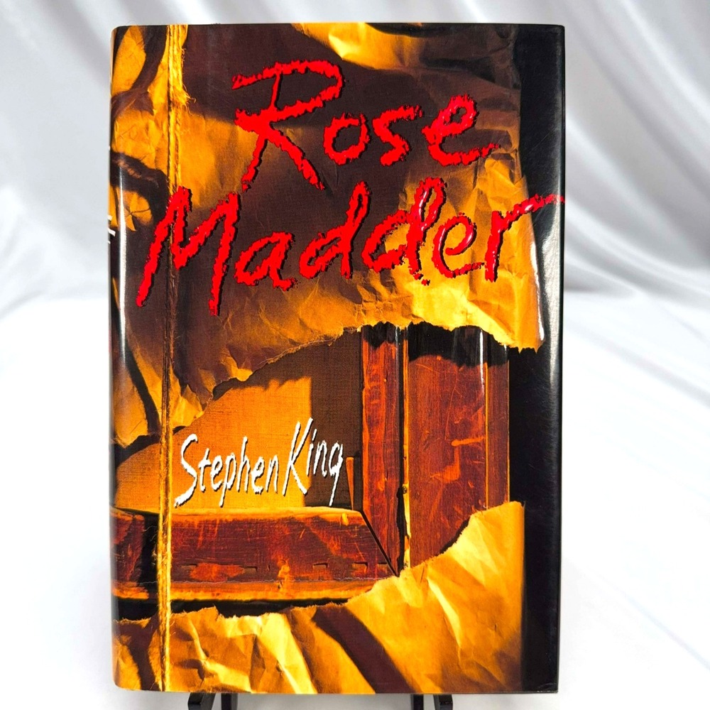 Stephen King Rose Madder 1st Printing 1995 Viking Hardcover Horror Novel